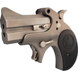 Bond Arms Rawhide Handgun 22LR 2/rd Capacity 2.5" Barrel Silver with Black Nylon Grip