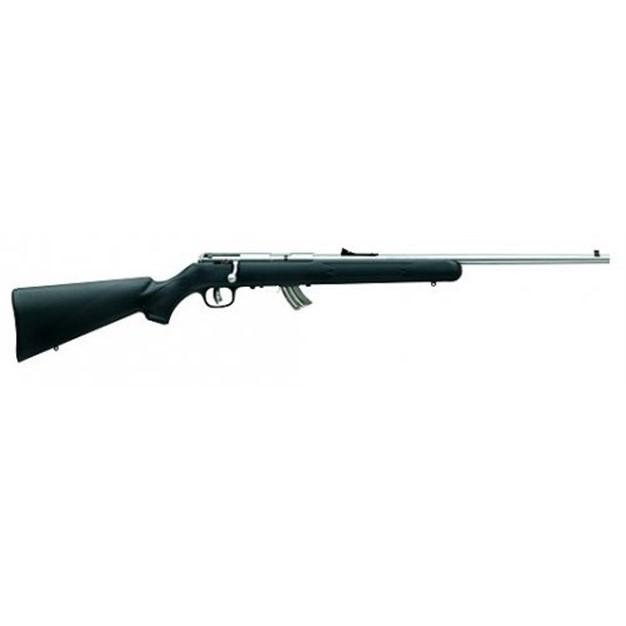Savage Arms Mark II F Rifle 22LR 10/rd 21" Stainless Steel Barrel with Black Stock