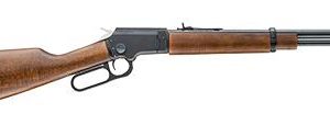 CHIAPPA LA322 22LR CARBINE MATTE BLK 18.5 BBL  wood stock  15RD