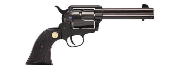 Chiappa SAA 1873 Handgun .17HMR 6rd Capacity 4.75" Barrel Blued Black Plastic Grips