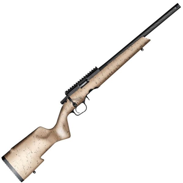 Christensen Arms Ranger 22 WMR 10/rd 18" Barrel Tan with Black Webbing