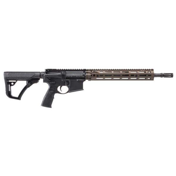Daniel Defense DD4 M4A1 RIII Rifle 5.56mm 10rd Magazine 14.5" Barrel Black with 12.5" FDE MLOK Handguard CA Compliant