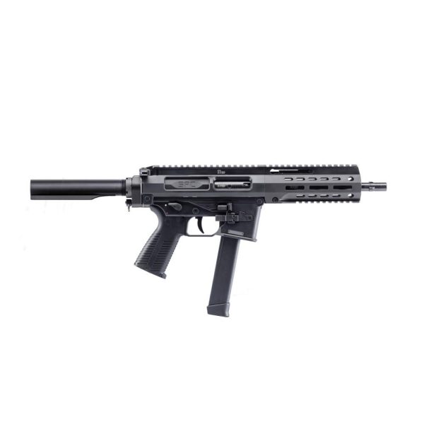 B&T SPC9 Handgun 9mm Luger 33rd Magazine 9.1" Barrel Black with Arm Brace Adapter Glock Magazine Compatible