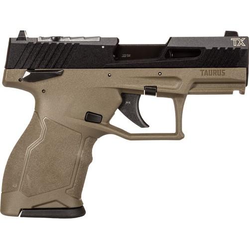 Taurus TX22 Compact Handgun .22 LR 13rd Magazines (2) 3.6" Barrel OD Green