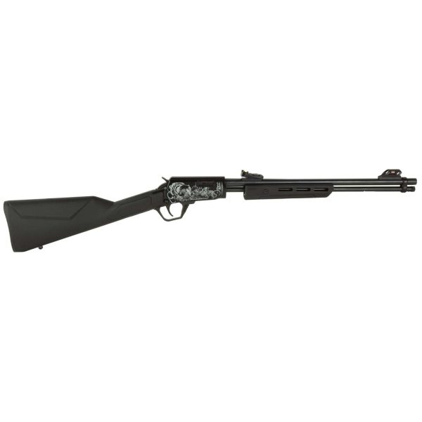 ROSSI GALLERY 22LR RFL 18" 15RD BLK ENGRAVED TRKY EDITION - Image 3
