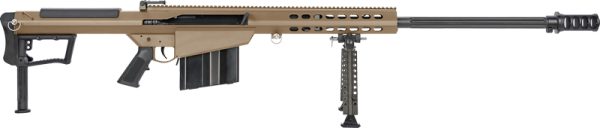 BARRETT M107A1 RIFLE 50BMG - 29" FLUTED 10RD STEEL FDE