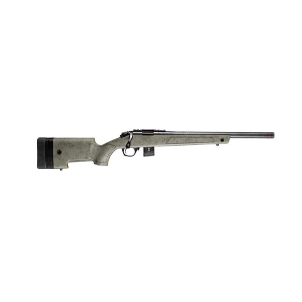 Bergara BMR-X Rifle .17 HMR 5rd (1) & 10rd (1) Magazines 18" Carbon Fiber Barrel Tan
