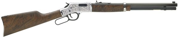 Henry Big Boy Silver Deluxe Engraved .45 Colt Rifle 10rd Magazine 20" Barrel Walnut