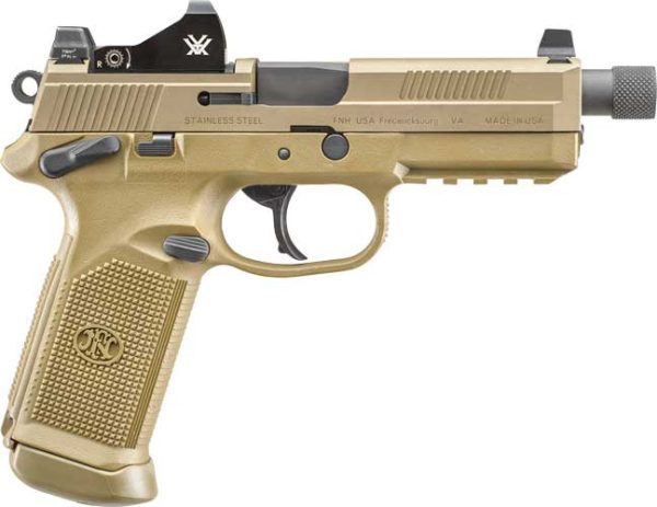 FN FNX-45 TACTICAL DA/SA MS - 45ACP FDE NIGHT SIGHT W/OPTIC