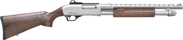CITADEL MARINER 12GA. PUMP - 4+1 ADJ. SIGHT WOOD/NICKEL