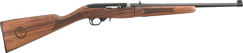 RUGER 10/22 CLASSIC VI 22LR - TAKEDOWN BLUE FRENCH WALNUT - Image 2