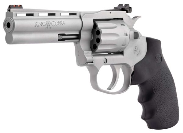 COLT KING COBRA TRGT 22LR RVRL MATTE SS 4.25"10RD