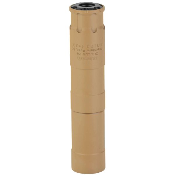 RUGGED SUPPRESSORS OCULUS 22 RATED UP TO 5.7X28 FDE DIRECT THREAD