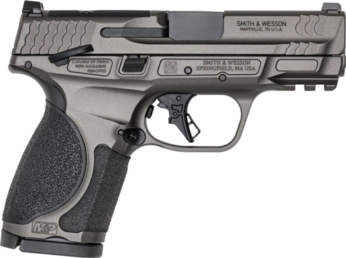 S&W M&P9 M2.0 METAL COMPACT - 3.6" 9MM 10-RD SAFETY GREY - Image 2