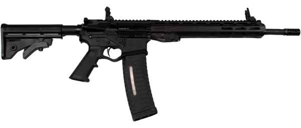 ATI ALPHA MAXX 5.56 16" BBL 13" MLOK RAIL BLACK 1-60RD MAG & FLIP UP SIGHTS