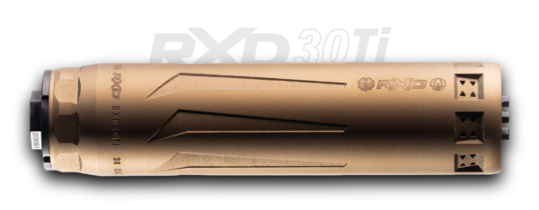 DEAD AIR RXD 30TI  SUPPRESSOR 30CAL 5/8-24 DT BRAKE MOUNT BURNT BRONZE