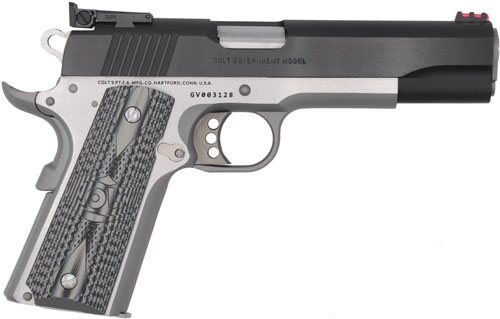 COLT GOLD CUP LITE 38 SUPER - TWO-TONE RED FIBER OPTIC G10 - Image 2