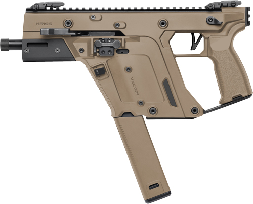 KRISS VECTOR SDP G3 PISTOL - 45ACP 5.5" THREADED 30RD FDE - Image 2